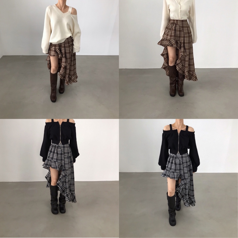 2TWO MOON韓國直郵㊣女士新品推薦休閑職業熱賣25秋冬長裙2TWO MOON長裙