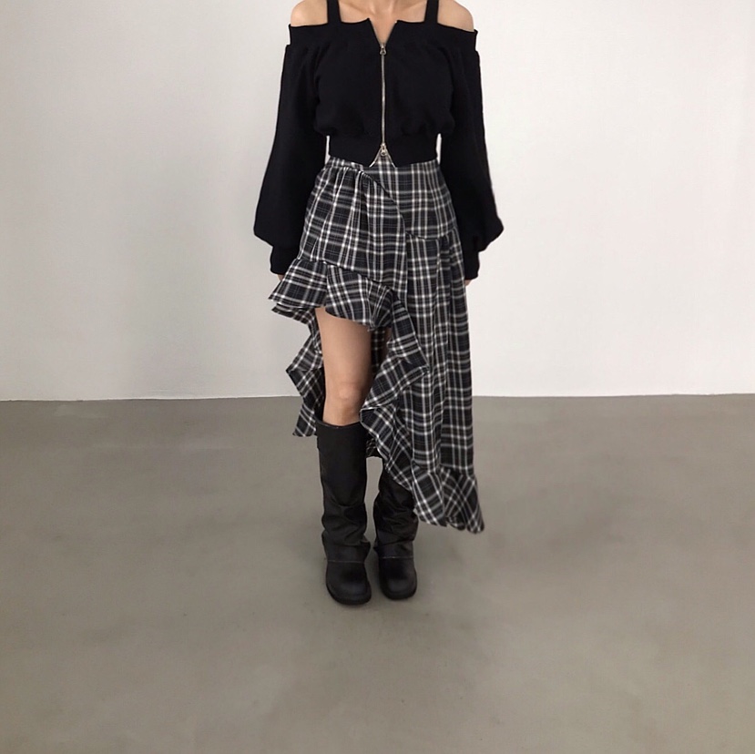 2TWO MOON韓國直郵㊣女士新品推薦休閑職業熱賣25秋冬長裙2TWO MOON長裙圖色2