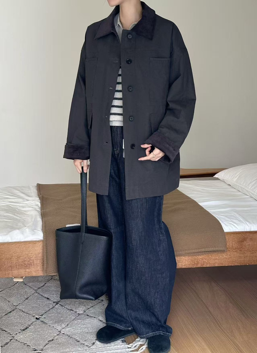 LE VASE東大門㊣代購女裝新款推薦熱賣休閑人氣夾克不含內搭LE VASE夾克