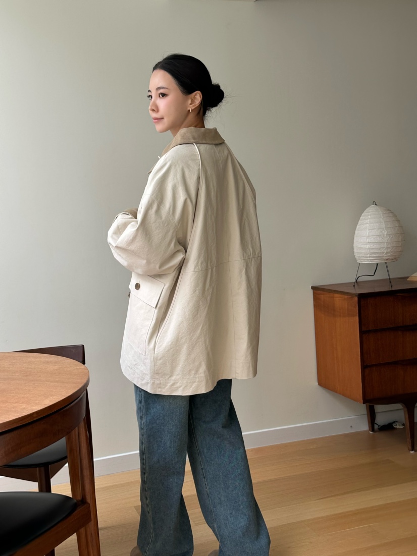 LE VASE東大門㊣代購女裝新款推薦熱賣休閑人氣夾克不含內搭LE VASE夾克