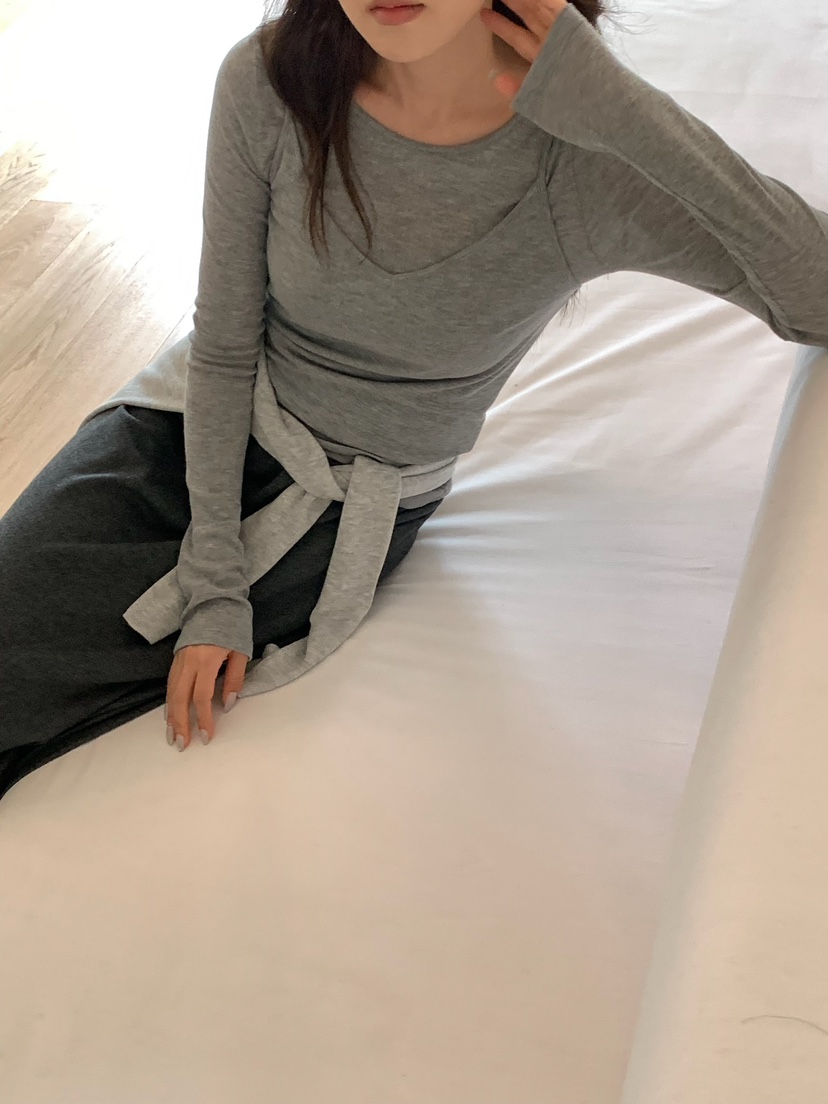 BLEECKER韓國直郵㊣女士新款休閑職業真品熱賣時尚吊帶背心BLEECKER吊帶/背心