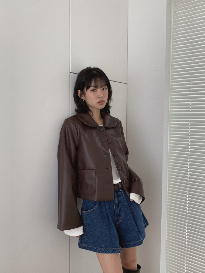 MOSMOS韓國直郵㊣女裝新款時尚熱賣人氣真品職業休閑25秋冬夾克MOSMOS夾克