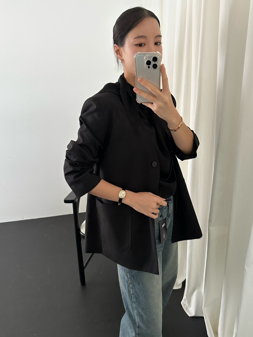 LE VASE東大門㊣直郵女裝新款時尚人氣休閑推薦夾克不含內搭LE VASE夾克