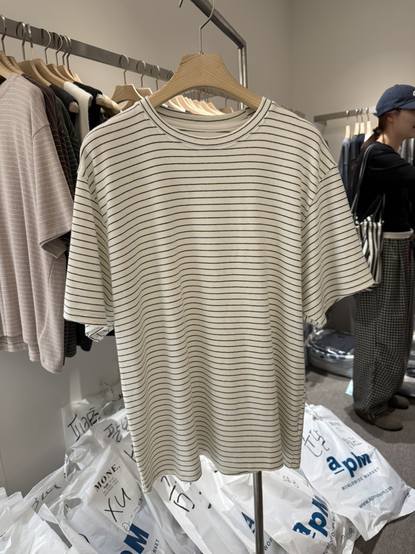 MONE-A東大門㊣實拍女裝新品真品熱賣時尚職業休閑T恤安哥拉MONE-AT恤圖色2