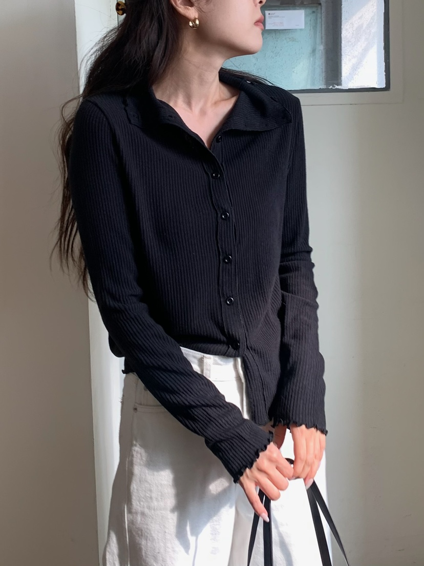 BLEECKER韓國代購㊣女士新款休閑時尚真品25秋冬人氣針織衫BLEECKER針織衫