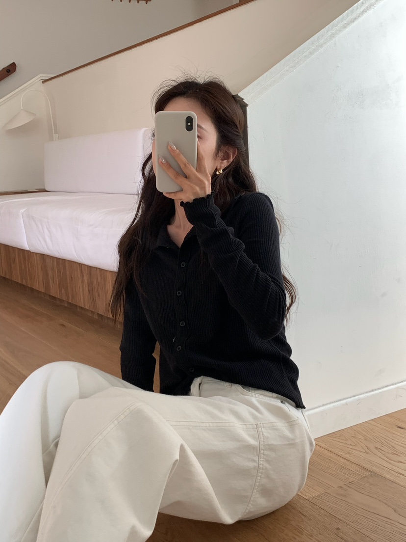 BLEECKER韓國代購㊣女士新款休閑時尚真品25秋冬人氣針織衫BLEECKER針織衫