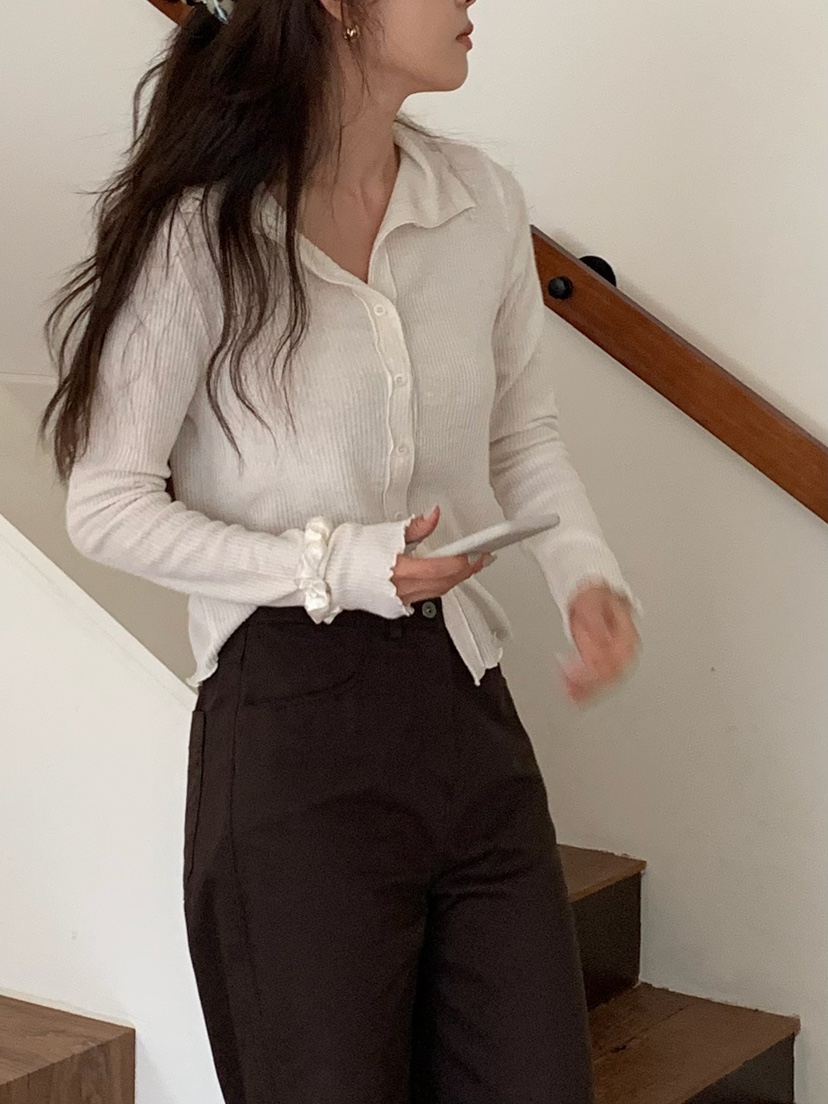 BLEECKER韓國代購㊣女士新款休閑時尚真品25秋冬人氣針織衫BLEECKER針織衫