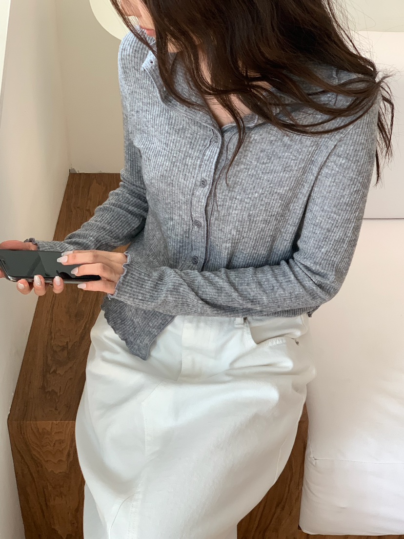 BLEECKER韓國代購㊣女士新款休閑時尚真品25秋冬人氣針織衫BLEECKER針織衫