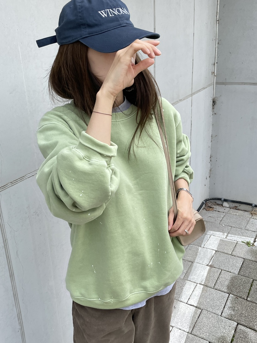 WATER/RIVER韓國直郵㊣女士新款休閑25秋冬熱賣推薦真品衛衣WATER/RIVER衛衣