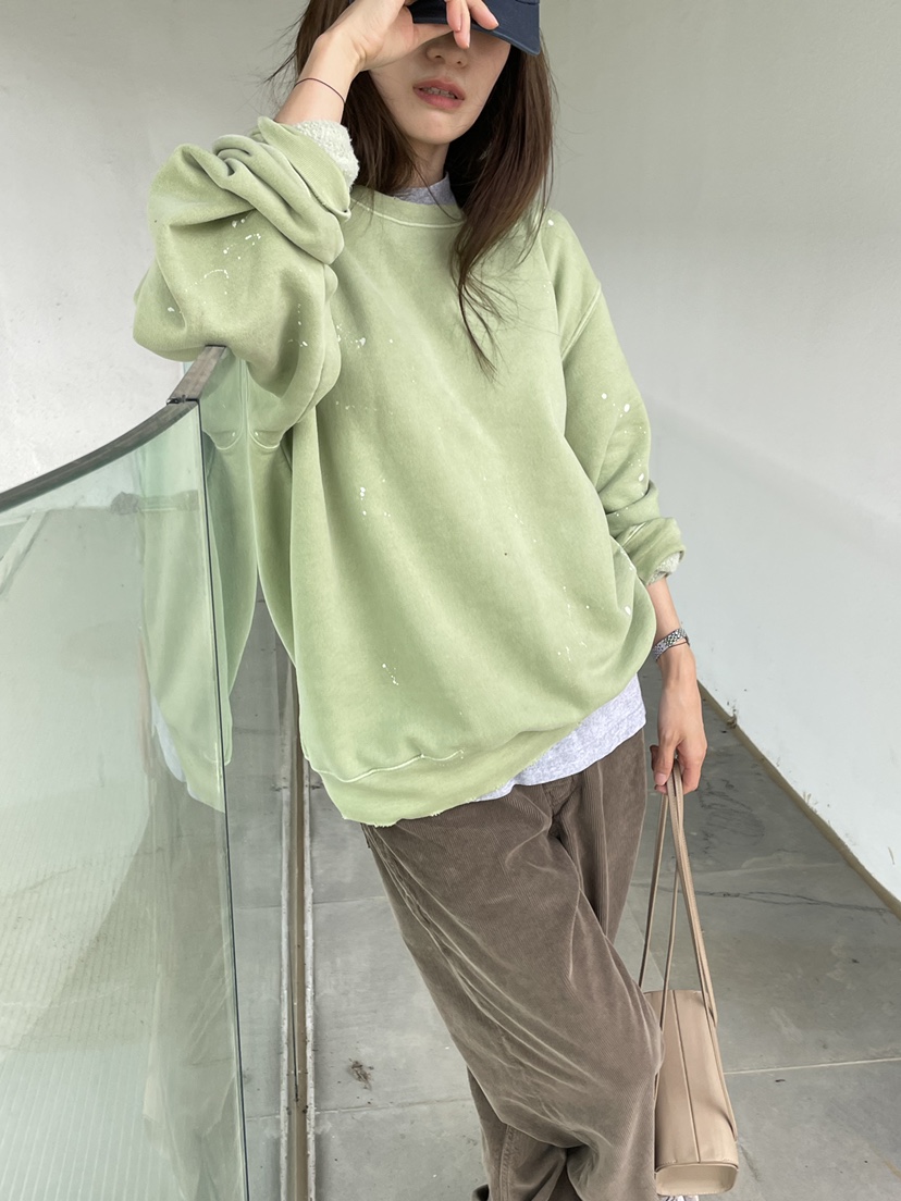 WATER/RIVER韓國直郵㊣女士新款休閑25秋冬熱賣推薦真品衛衣WATER/RIVER衛衣