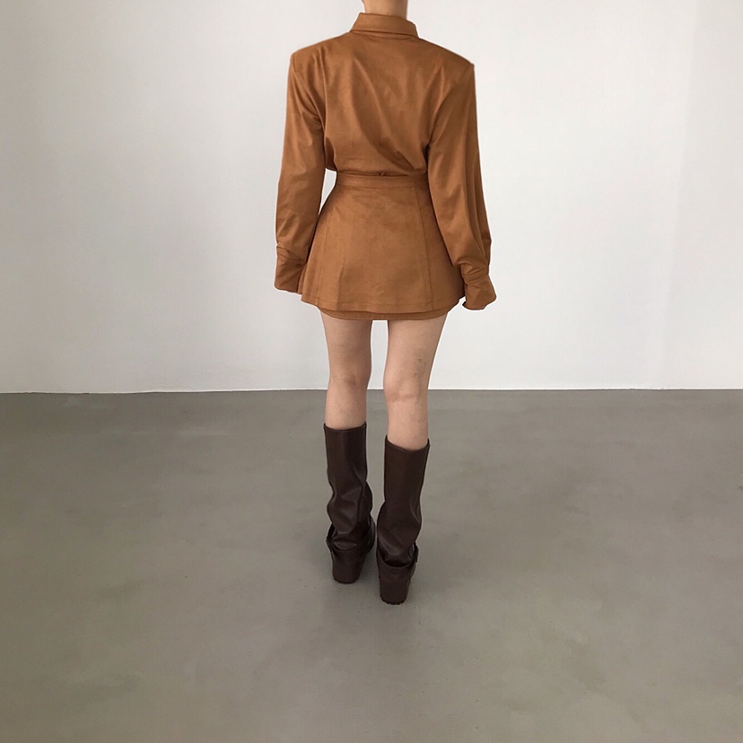 2TWO MOON東大門㊣實拍女裝新品推薦人氣真品25秋冬套裝裹身裙2TWO MOON套裝
