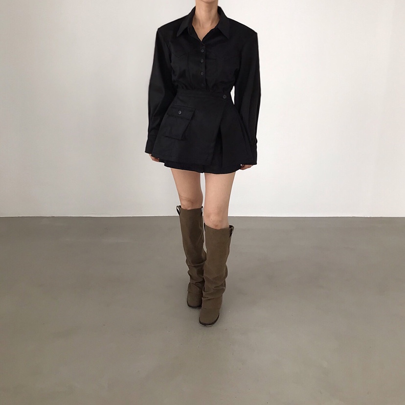 2TWO MOON東大門㊣實拍女裝新品推薦人氣真品25秋冬套裝裹身裙2TWO MOON套裝