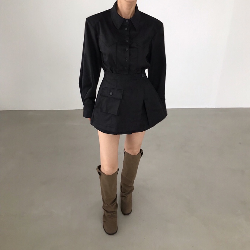 2TWO MOON東大門㊣實拍女裝新品推薦人氣真品25秋冬套裝裹身裙2TWO MOON套裝