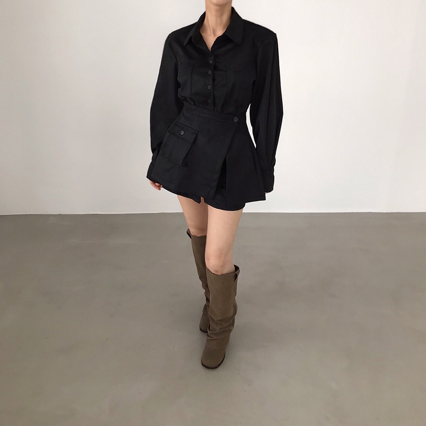 2TWO MOON東大門㊣實拍女裝新品推薦人氣真品25秋冬套裝裹身裙2TWO MOON套裝