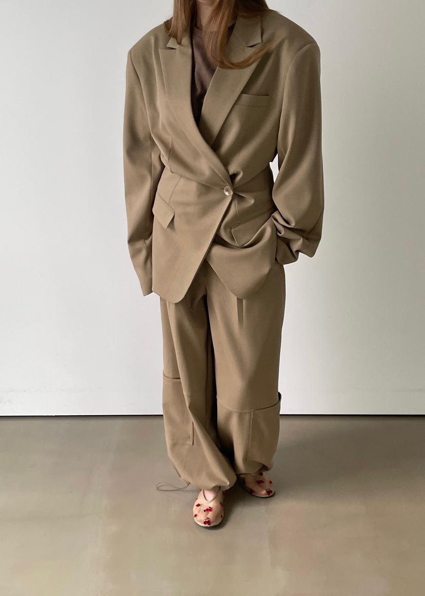 ANOTHER AVENUE東大門㊣代購女士新品25秋冬時尚職業休閑褲ANOTHER AVENUE休閑褲