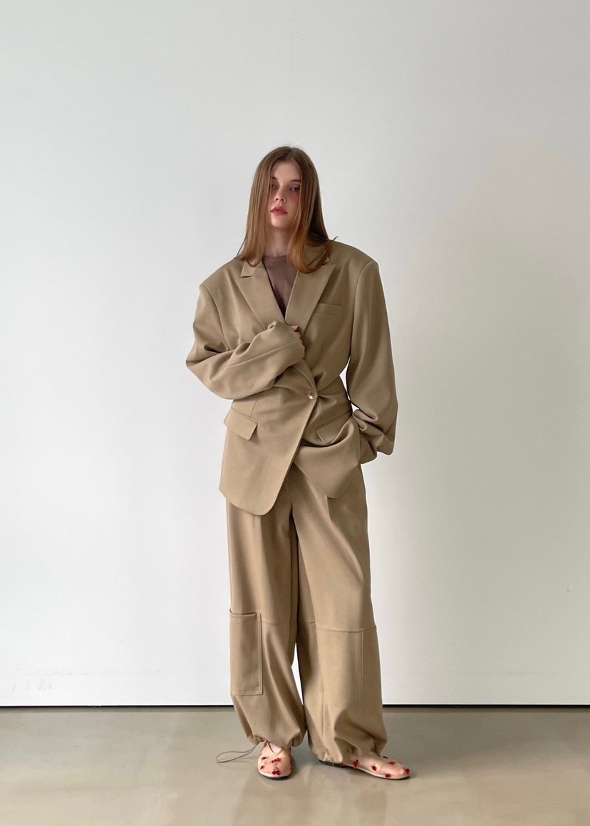 ANOTHER AVENUE東大門㊣代購女士新品25秋冬時尚職業休閑褲ANOTHER AVENUE休閑褲