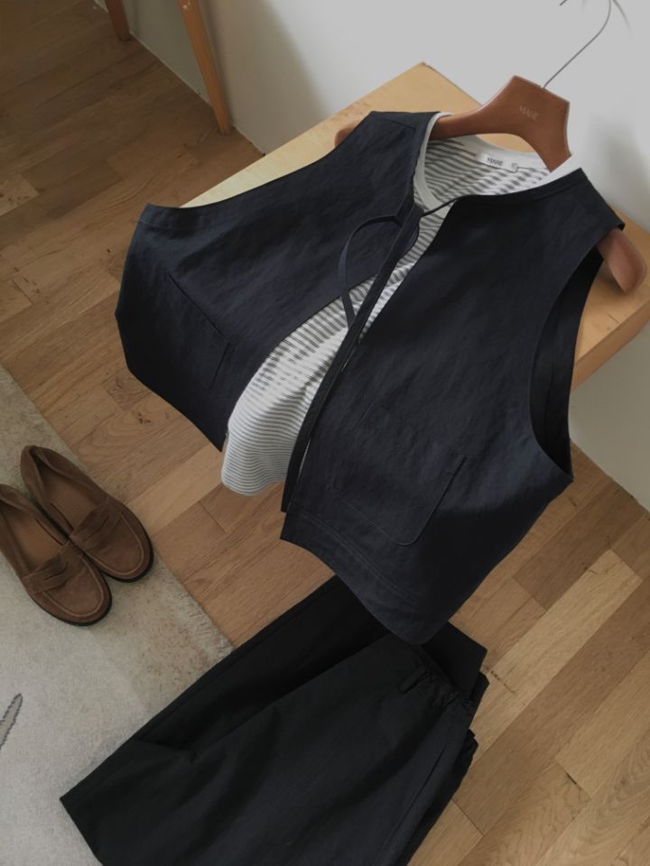 MARE韓國代購㊣女士新款時尚職業25秋冬休閑推薦真品馬甲雙面MARE馬甲