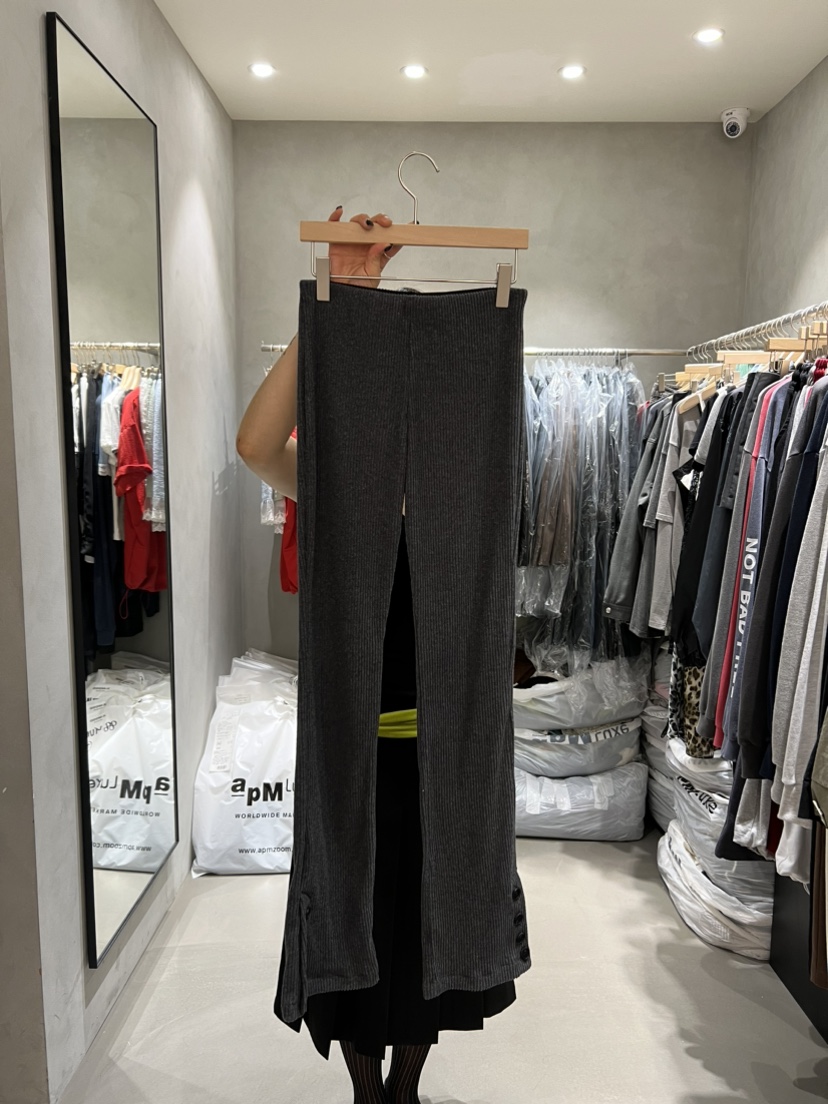 X-MOOD韓國代購㊣女裝新品25秋冬時尚推薦熱賣打底褲鯊魚褲X-MOOD打底褲/鯊魚褲圖色2