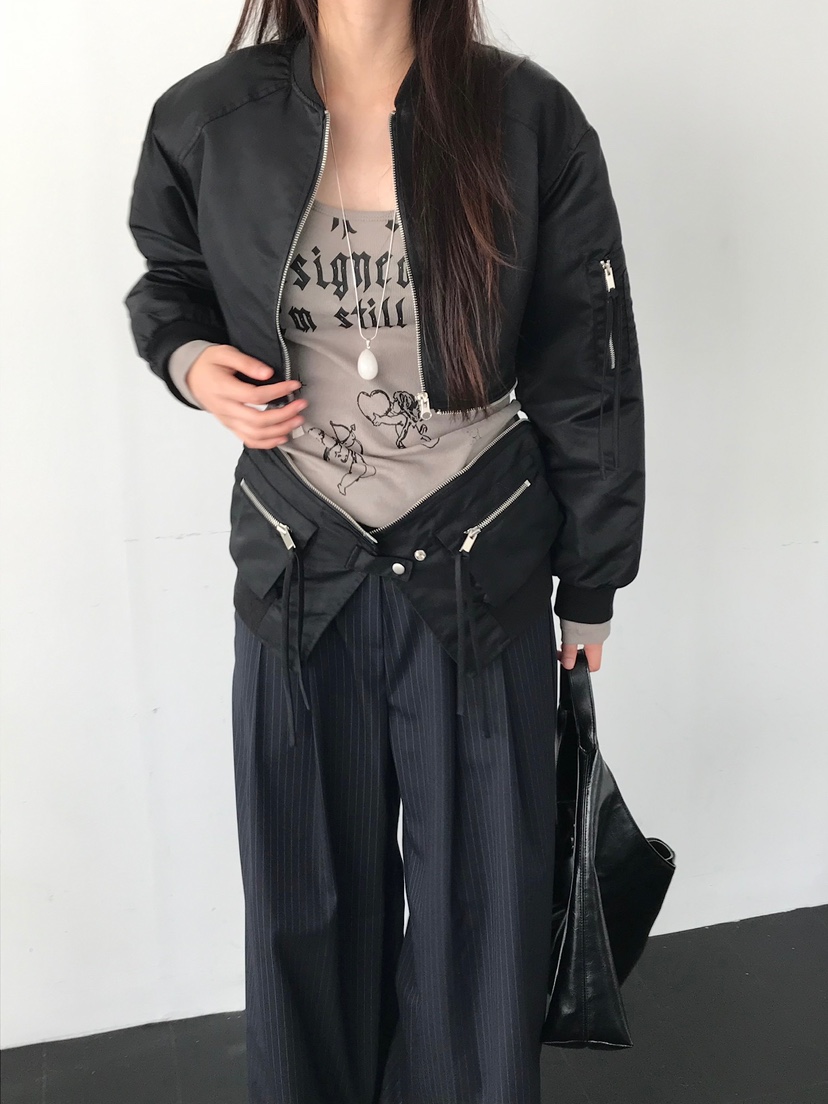 ESCHER東大門㊣代購女裝新款真品人氣休閑時尚熱賣25秋冬夾克ESCHER夾克
