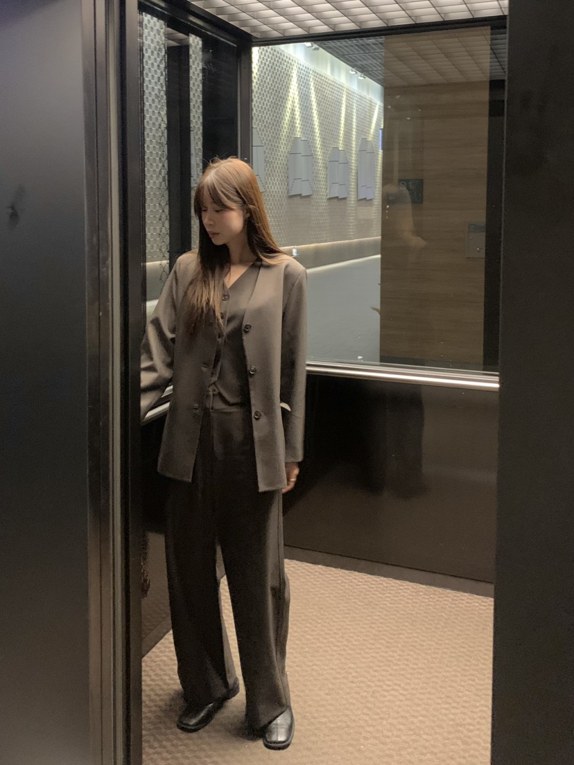 LEGACY韓國代購㊣女裝新品熱賣人氣職業時尚25秋冬夾克不含內搭LEGACY夾克