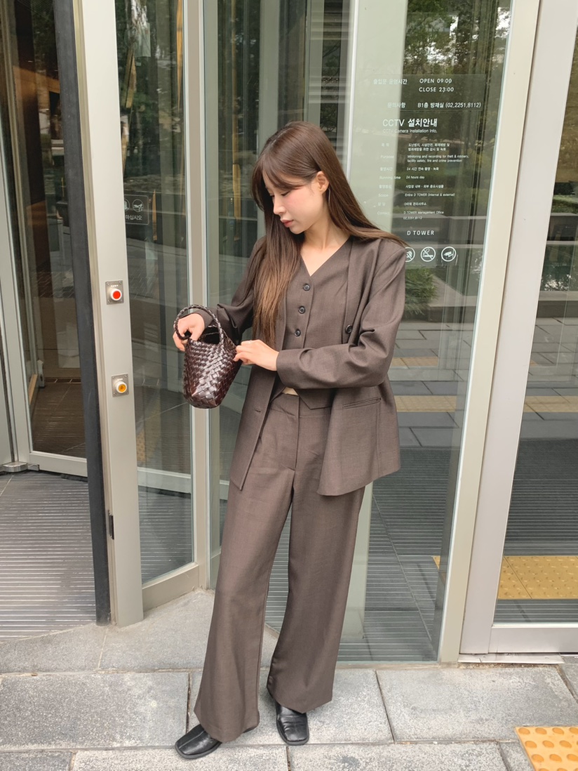 LEGACY韓國代購㊣女裝新品熱賣人氣職業時尚25秋冬夾克不含內搭LEGACY夾克