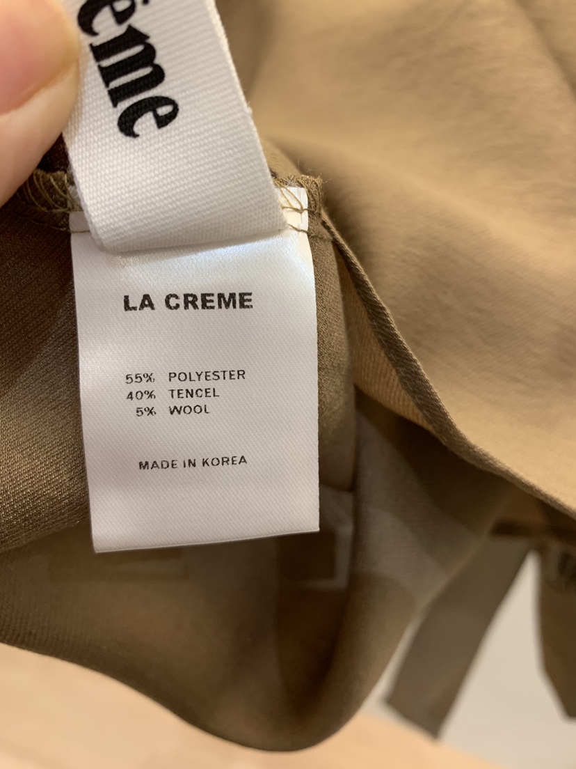 LA CREME韓國代購㊣女士新品職業推薦休閑人氣襯衫蕾絲衫羊毛LA CREME襯衫/蕾絲衫
