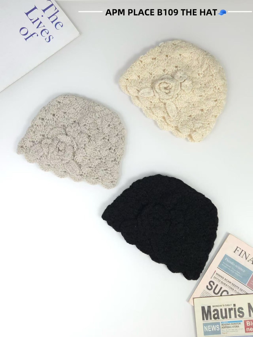 THE HAT-P東大門㊣直郵女裝新品真品推薦人氣熱賣帽子花朵THE HAT帽子