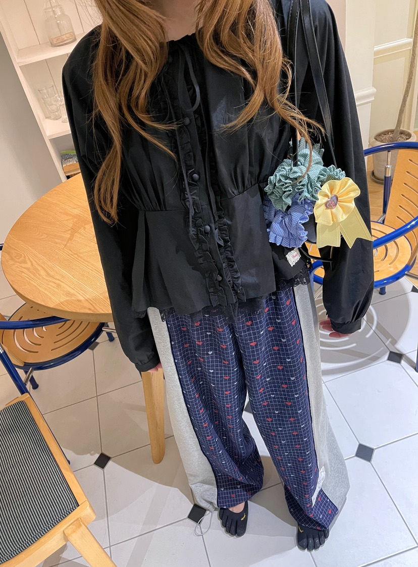 BOUTIQUE-L東大門㊣實拍女裝新品人氣休閑推薦時尚襯衫蕾絲衫BOUTIQUE-L襯衫/蕾絲衫