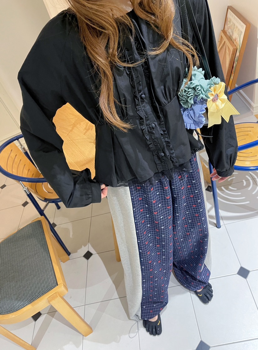 BOUTIQUE-L東大門㊣實拍女裝新品人氣休閑推薦時尚襯衫蕾絲衫BOUTIQUE-L襯衫/蕾絲衫