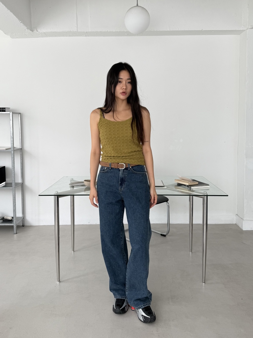 A P-STUDIO韓國直郵㊣女裝新品職業推薦25秋冬熱賣吊帶背心A P-STUDIO吊帶/背心