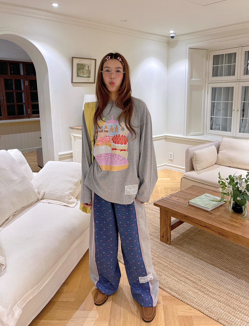 BOUTIQUE-L東大門㊣代購女士新款職業時尚熱賣25秋冬長袖T恤BOUTIQUE-L長袖T恤