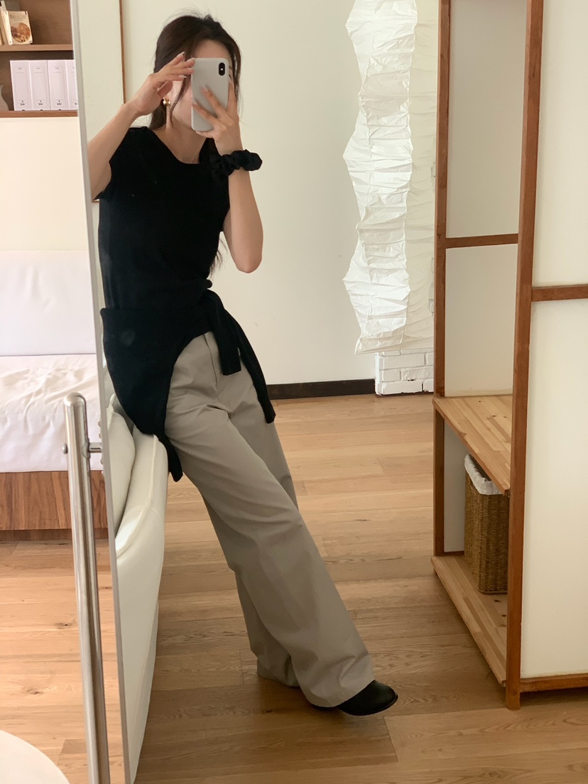 BLEECKER韓國代購㊣女士新品職業25秋冬熱賣人氣時尚牛仔褲BLEECKER牛仔褲