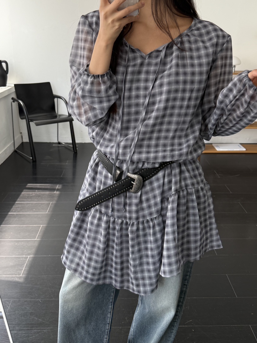 A P-STUDIO東大門㊣實拍女裝新款時尚推薦25秋冬真品連衣裙A P-STUDIO連衣裙
