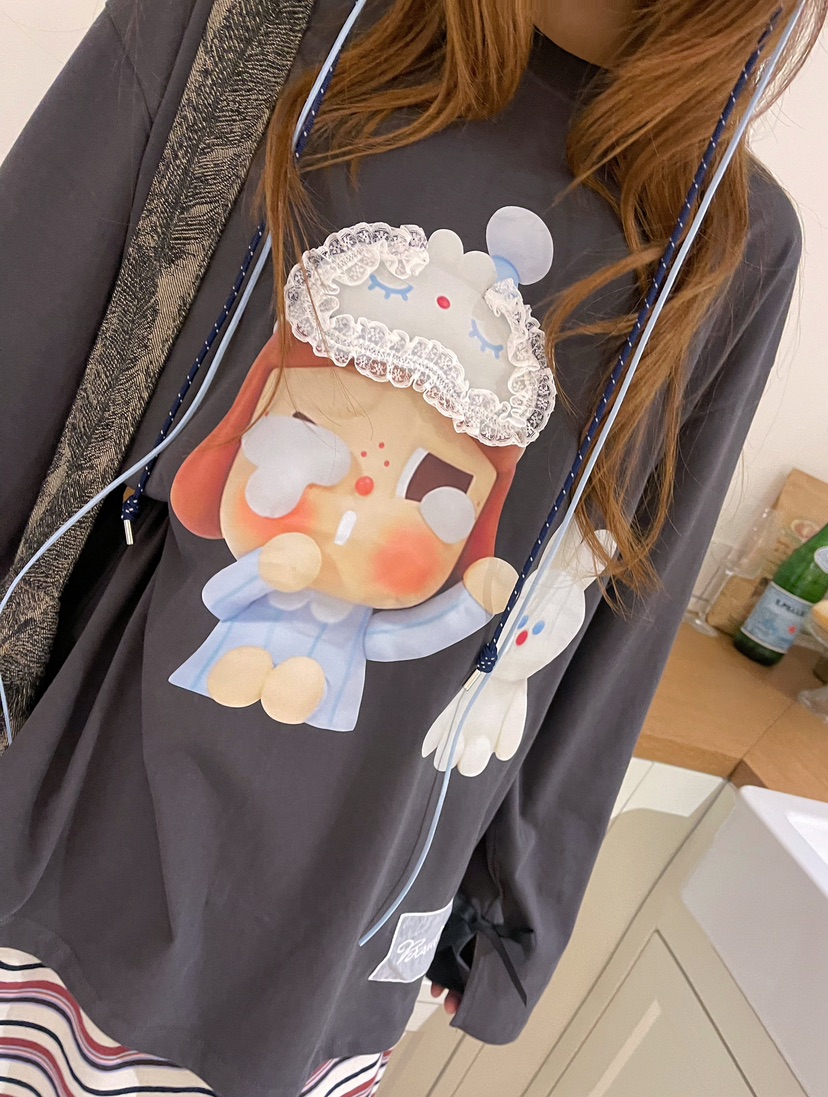BOUTIQUE-L韓國直郵㊣女士新品職業人氣時尚熱賣休閑長袖T恤BOUTIQUE-L長袖T恤