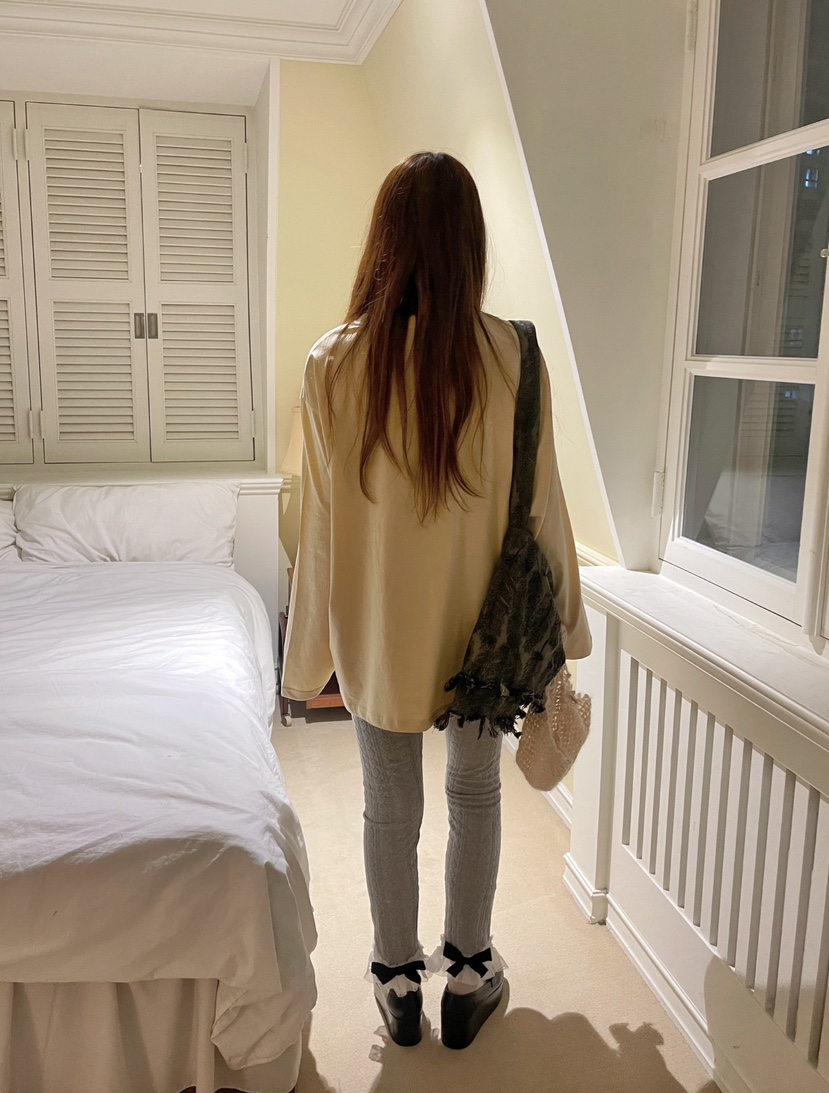 BOUTIQUE-L韓國直郵㊣女士新品職業人氣時尚熱賣休閑長袖T恤BOUTIQUE-L長袖T恤