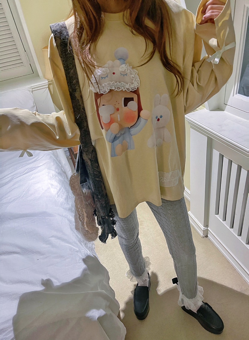 BOUTIQUE-L韓國直郵㊣女士新品職業人氣時尚熱賣休閑長袖T恤BOUTIQUE-L長袖T恤