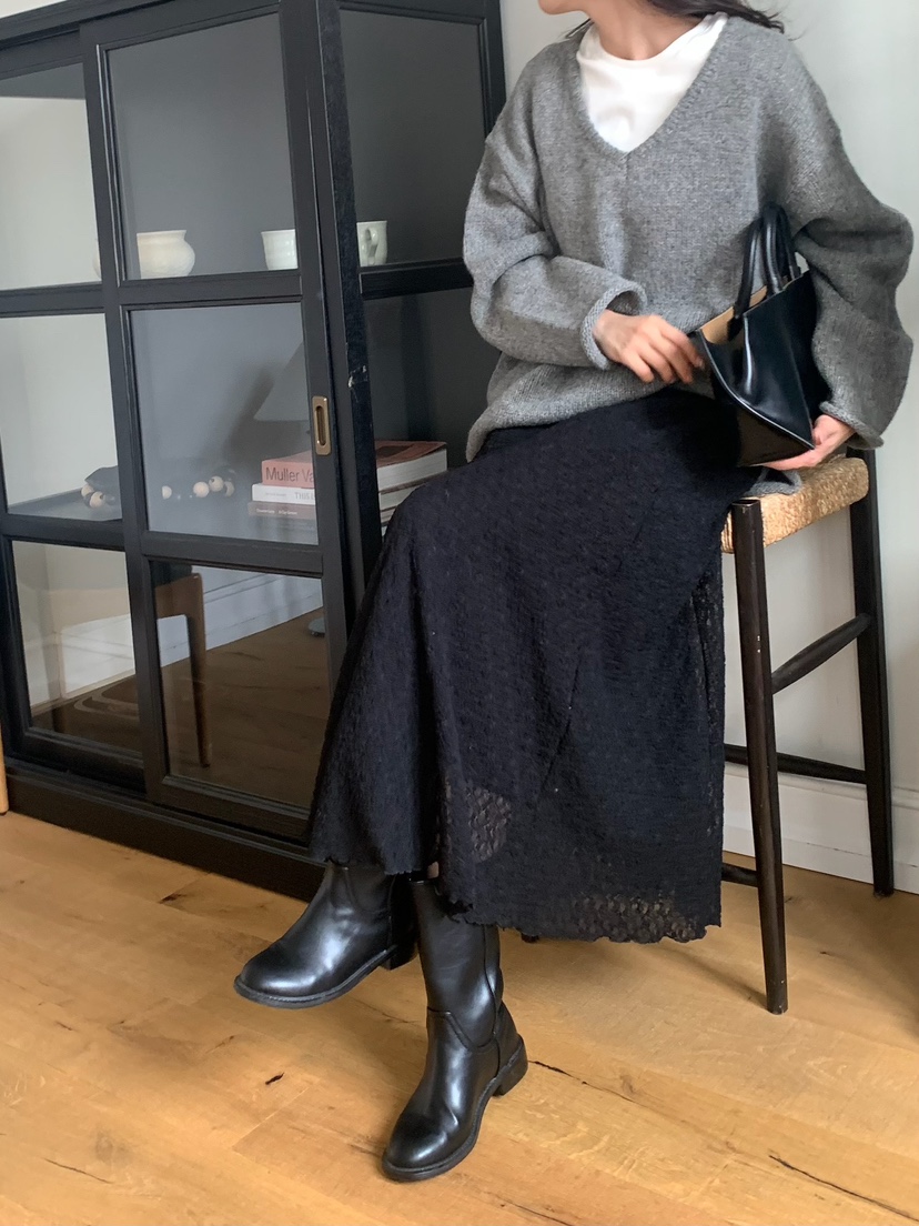 BLEECKER東大門㊣代購女士新品休閑職業推薦時尚真品人氣長裙BLEECKER長裙