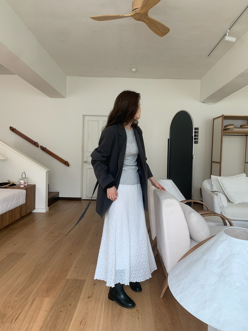 BLEECKER東大門㊣代購女士新品休閑職業推薦時尚真品人氣長裙BLEECKER長裙