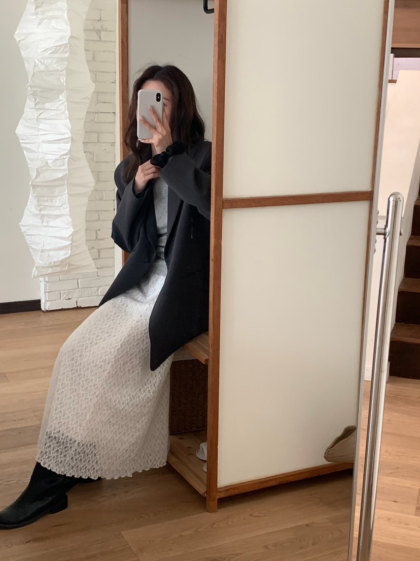 BLEECKER東大門㊣代購女士新品休閑職業推薦時尚真品人氣長裙BLEECKER長裙