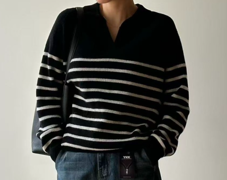 LE VASE韓國代購㊣女士新款真品25秋冬休閑推薦職業針織衫LE VASE針織衫圖色3