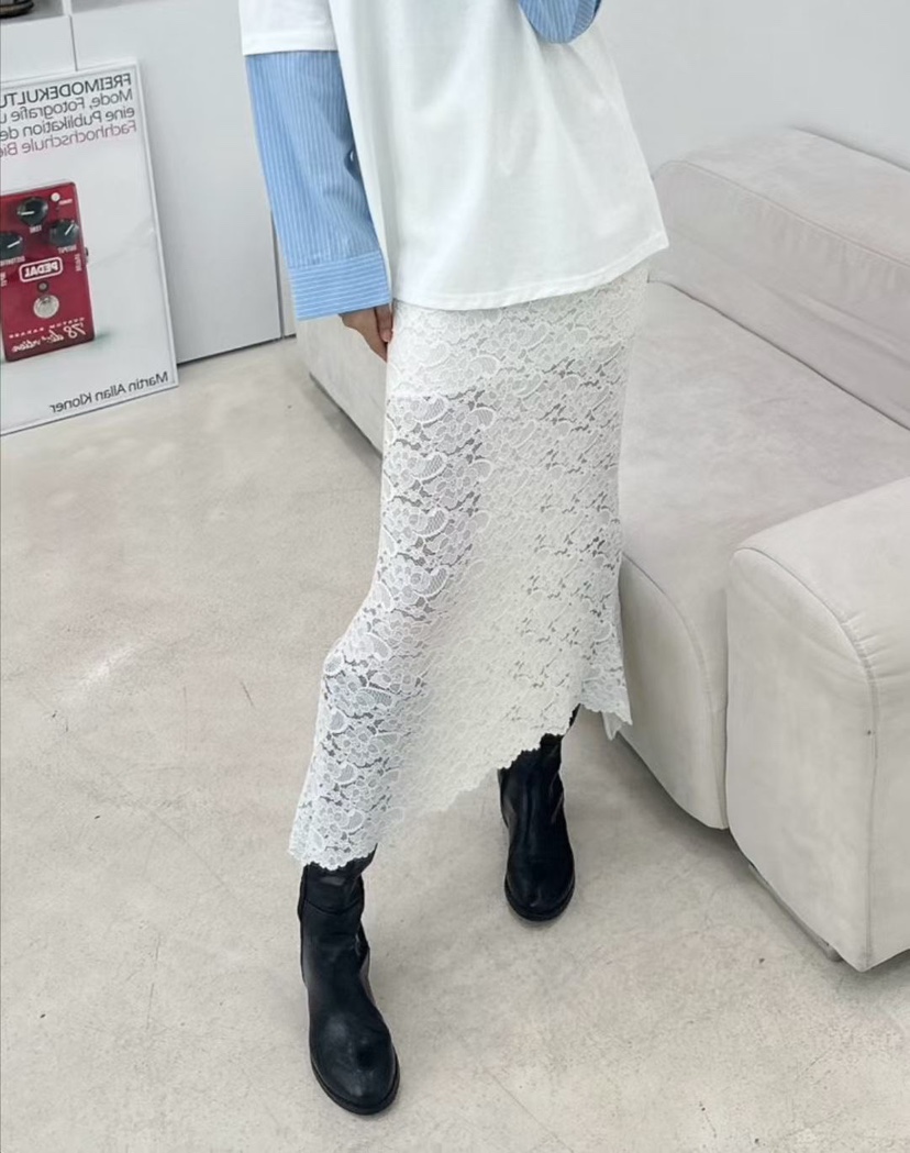 SOUIT韓國代購㊣女士新品推薦真品熱賣休閑25秋冬時尚職業長裙SOUIT by mabel-L長裙