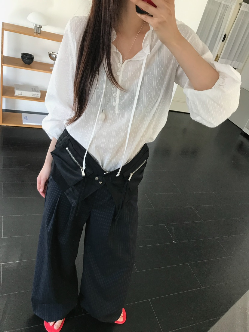 ESCHER東大門㊣直郵女裝新品熱賣25秋冬推薦時尚襯衫蕾絲衫ESCHER襯衫/蕾絲衫