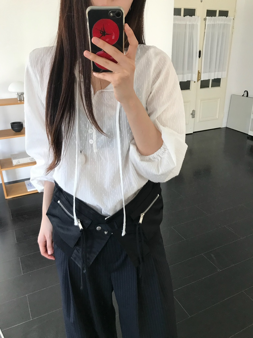 ESCHER東大門㊣直郵女裝新品熱賣25秋冬推薦時尚襯衫蕾絲衫ESCHER襯衫/蕾絲衫