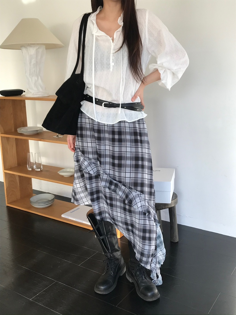 ESCHER東大門㊣直郵女裝新品熱賣25秋冬推薦時尚襯衫蕾絲衫ESCHER襯衫/蕾絲衫