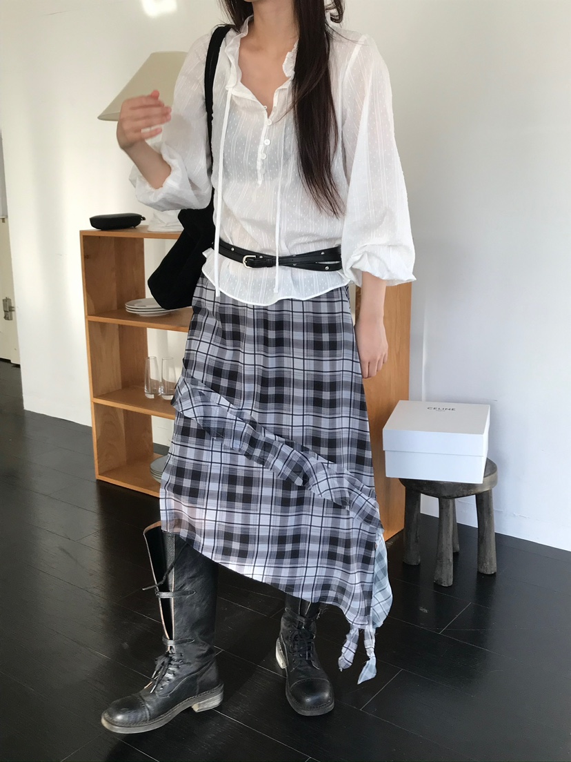 ESCHER東大門㊣直郵女裝新品熱賣25秋冬推薦時尚襯衫蕾絲衫ESCHER襯衫/蕾絲衫