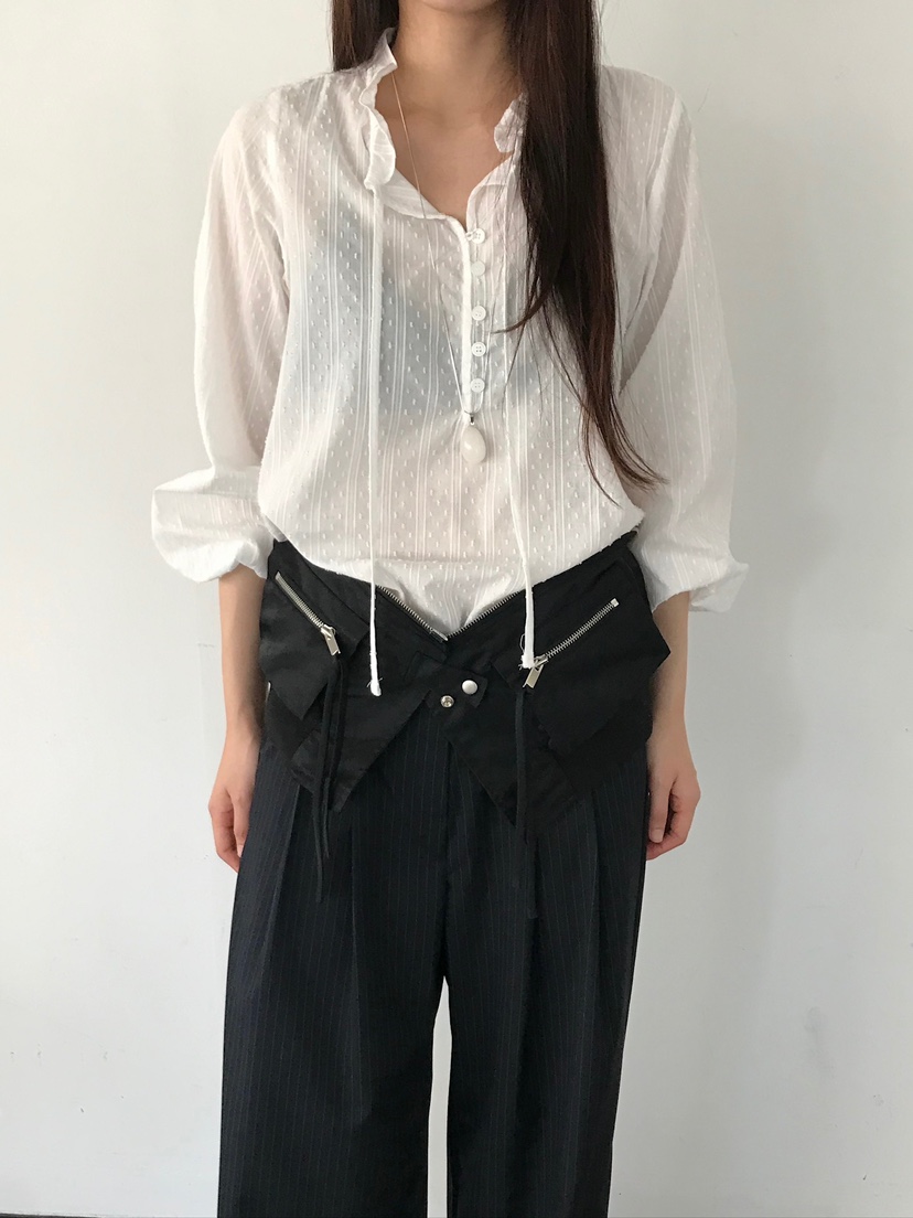 ESCHER東大門㊣直郵女裝新品熱賣25秋冬推薦時尚襯衫蕾絲衫ESCHER襯衫/蕾絲衫圖色2