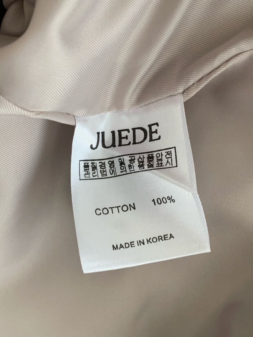 JUEDE(此品牌容易投訴)韓國代購㊣女裝新品25秋冬熱賣夾克JUEDE夾克