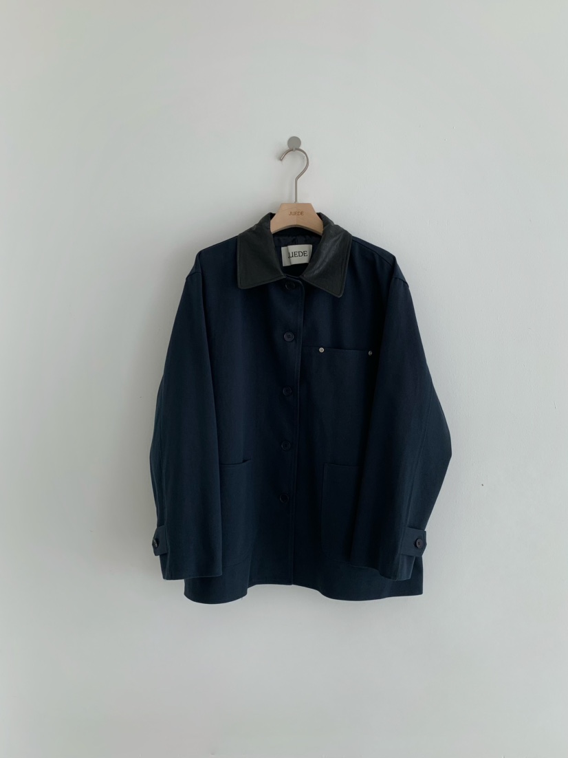 JUEDE(此品牌容易投訴)韓國代購㊣女裝新品25秋冬熱賣夾克JUEDE夾克圖色2