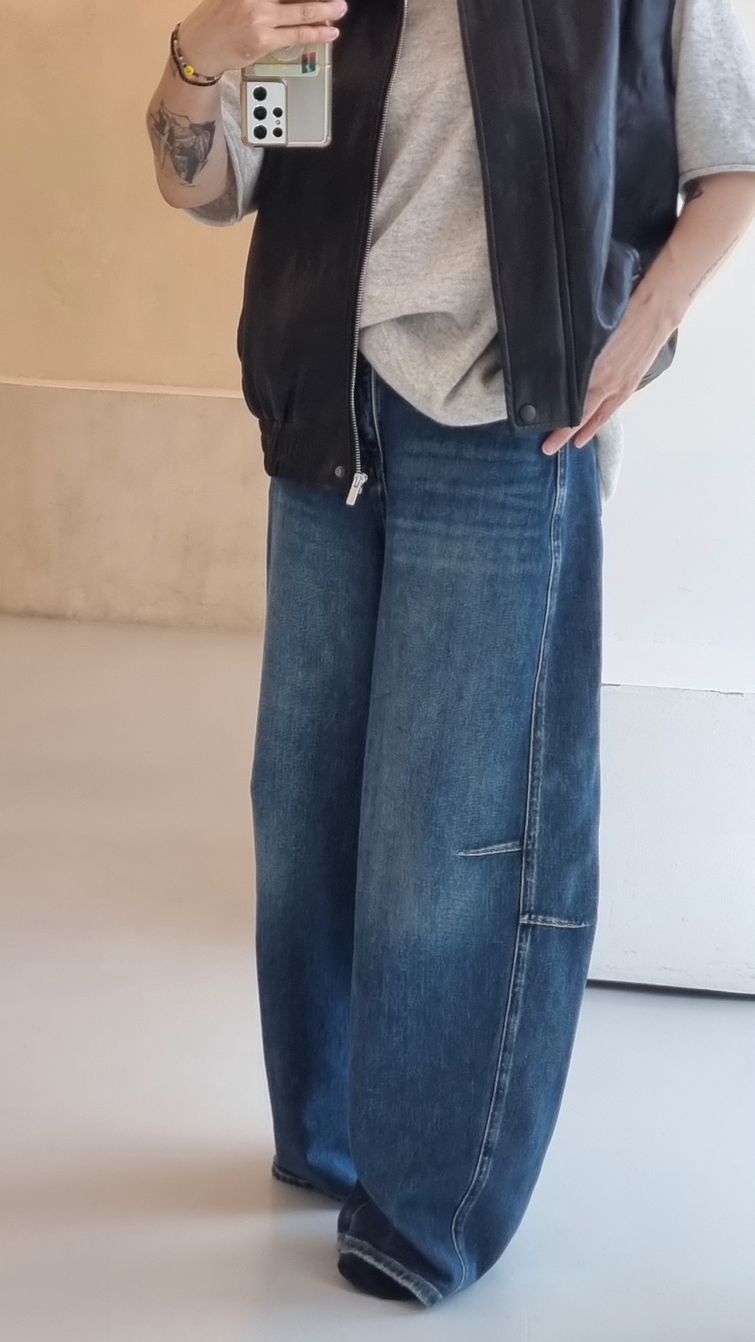 LAUNDRY東大門㊣實拍女裝新品休閑熱賣真品人氣時尚牛仔褲鏤空LAUNDRY牛仔褲