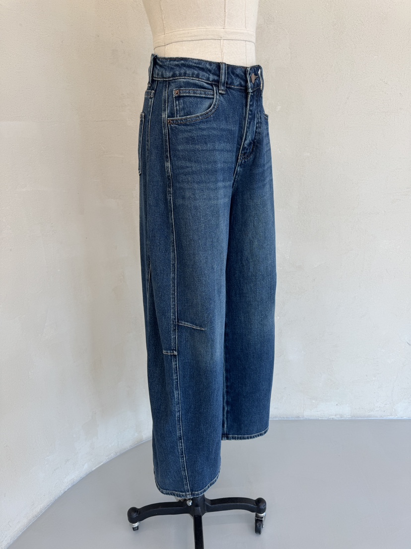 LAUNDRY東大門㊣實拍女裝新品休閑熱賣真品人氣時尚牛仔褲鏤空LAUNDRY牛仔褲